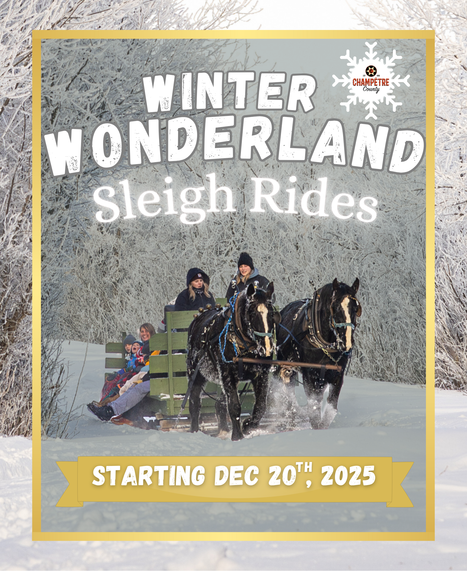 Saskatoon Winter Wonderland Sleigh Rides