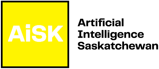 This is the logo for Artificial Intelligence Saskatchewan