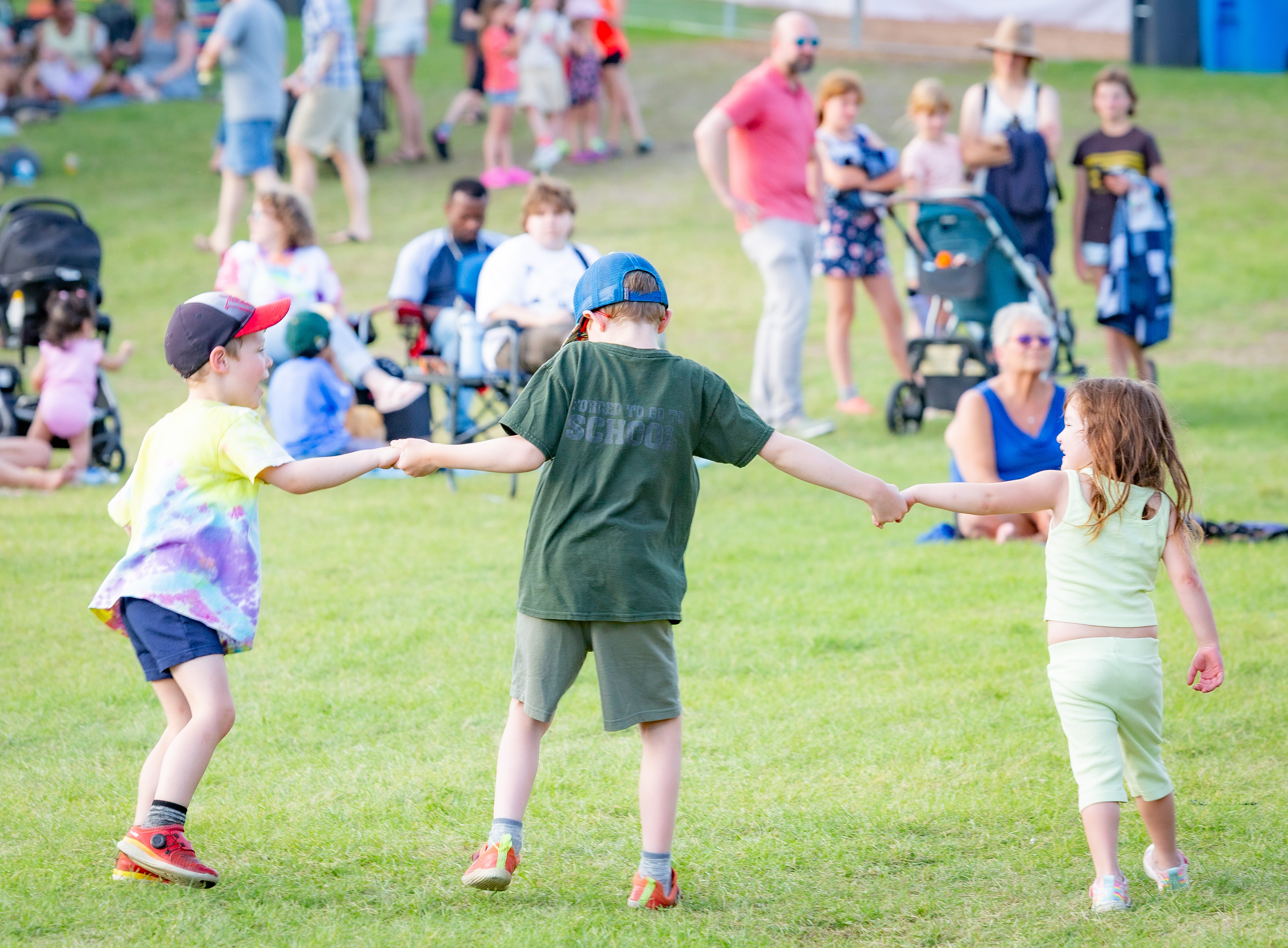 Children Having Fun at the TD Sask Jazz Festival
