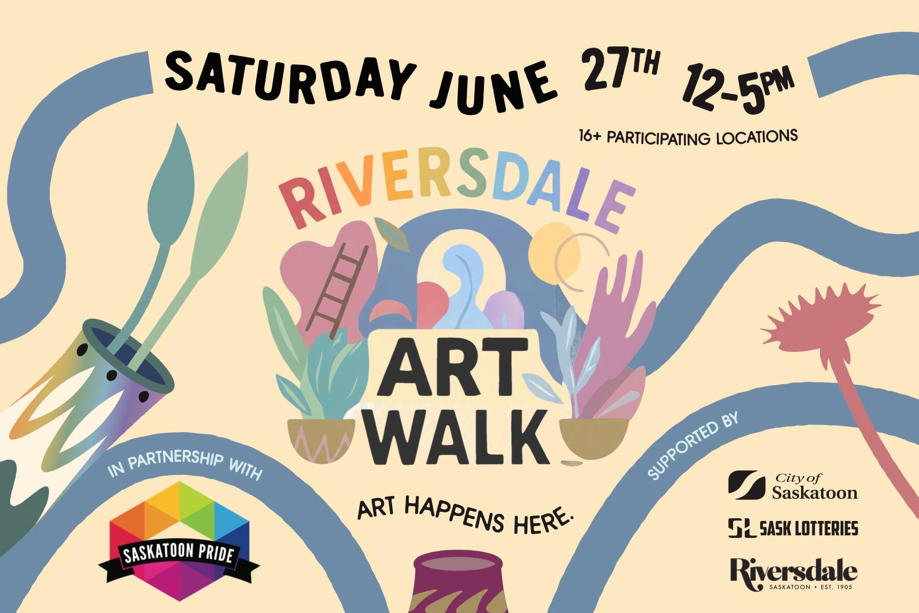 Riversdale Art Walk Poster