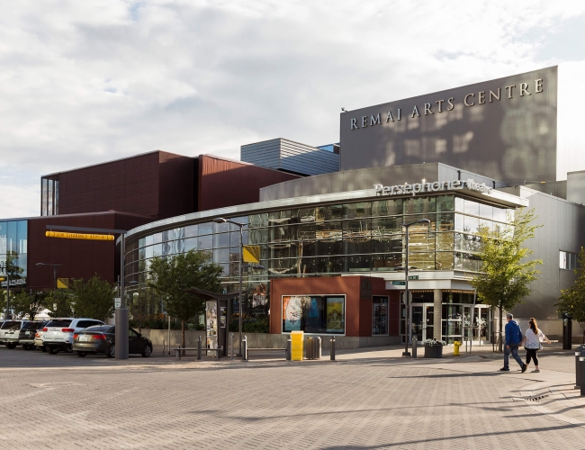 outside view of the Remai Arts Center