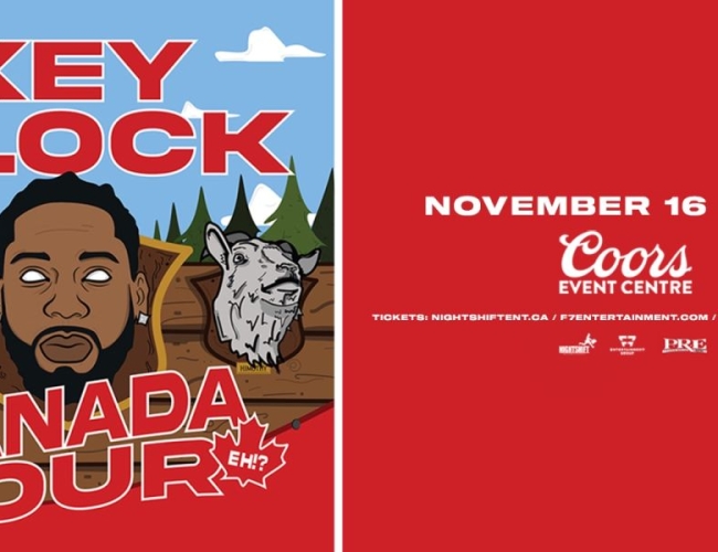 Poster for Key Glock event