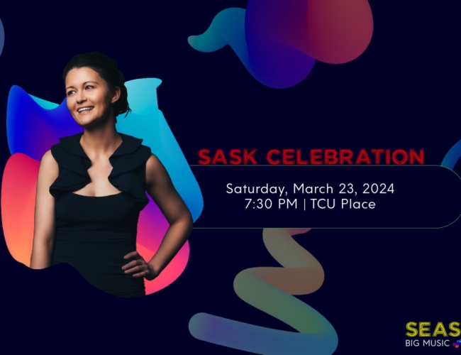 poster for Sask Celebration event