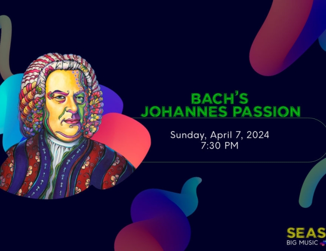 Poster for Bach event