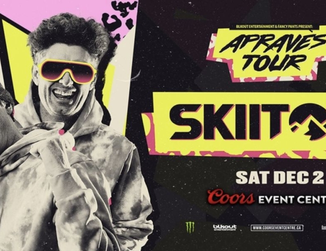 Poster for the event featuring snowboarders