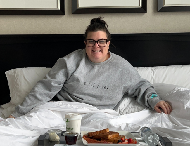 breakfast in bed