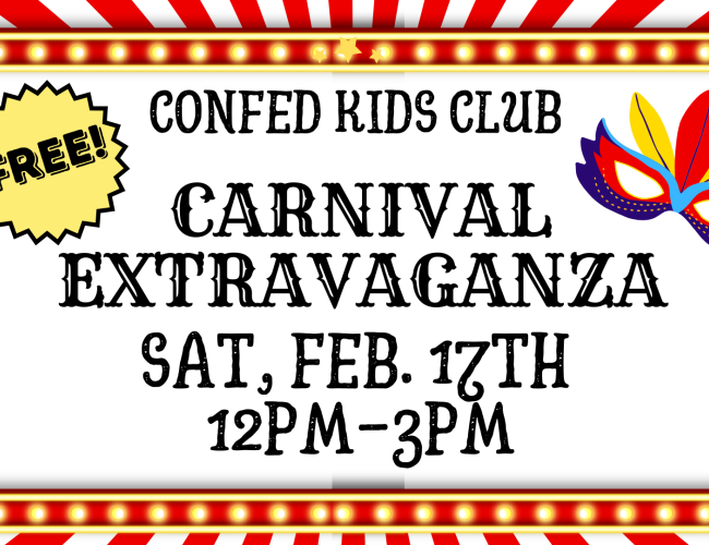 Confed Kids Club Carnival Extravaganza