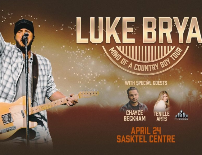 Luke Bryan Mind of a Country Boy Tour Discover Saskatoon