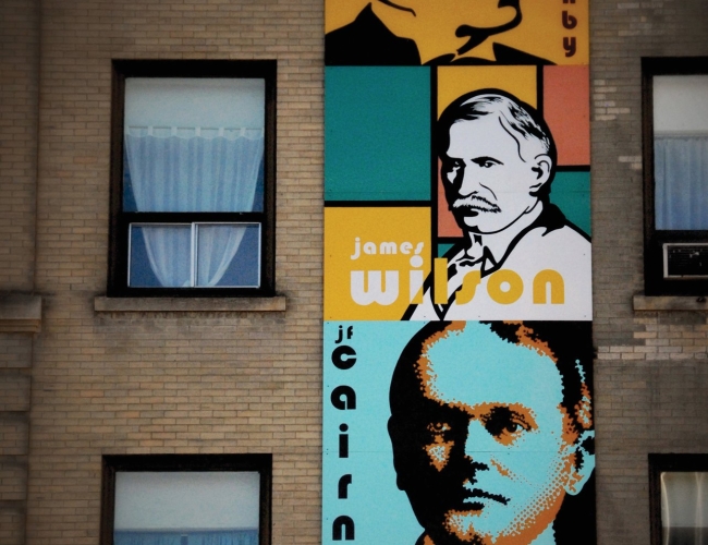 founders mural