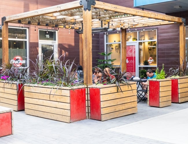 cafe patio