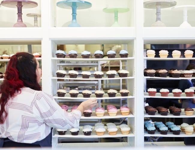 cupcake wall