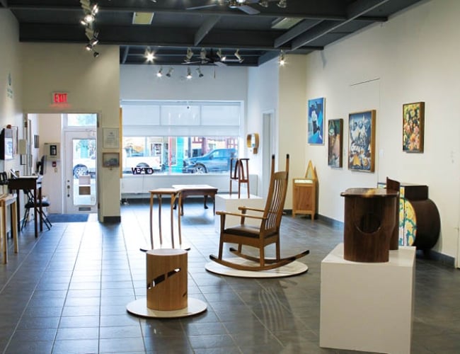 Craft Council interior