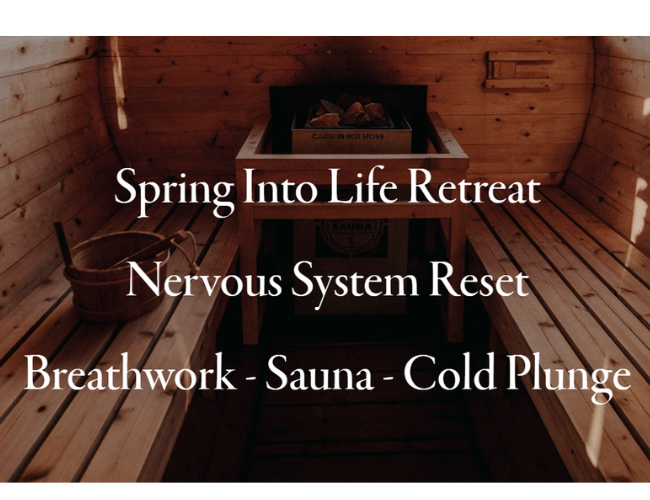 Spring into life retreat 