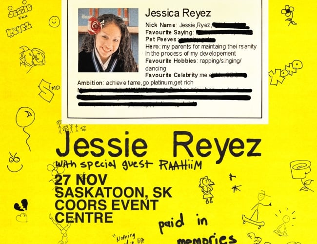 JESSIE REYEZ: PAID IN MEMORIES TOUR