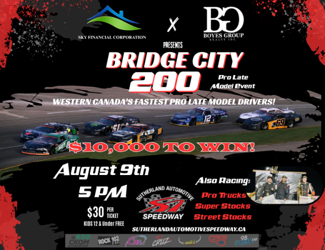 Bridge City 200 Pro Late Model Event | Pro Trucks | Super Stocks | Street Stocks
