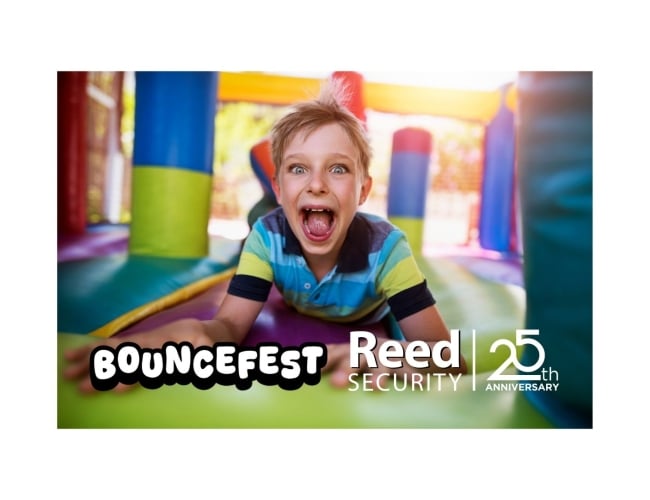 You're Invited to BOUNCEFEST / Reed Security's 25th Birthday Party!
