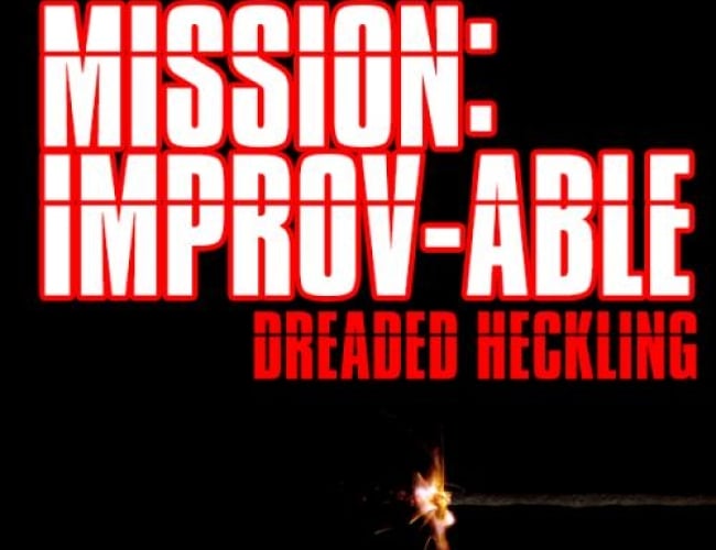 Sask. SOAPS Improv comedy presents: Mission Improv-able; dreaded heckling.