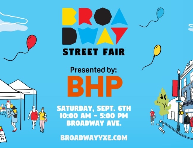 Street Fair 2025 on Broadway Avenue Sept. 6th 2025