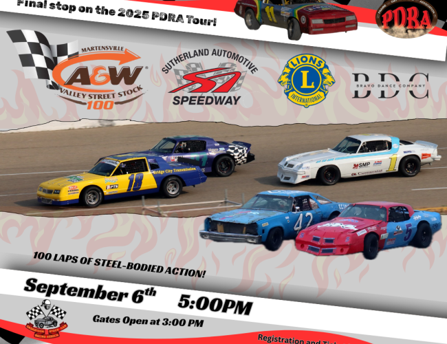 100 Laps of Steel-bodied action on the 2025 PDRA Tour