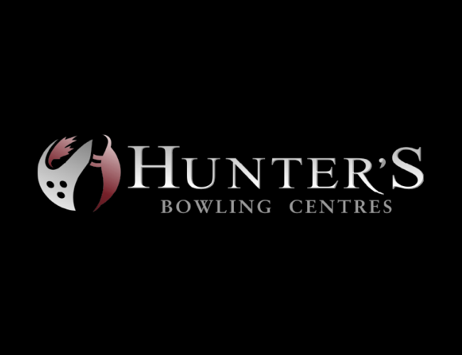 hunter's bowling logo