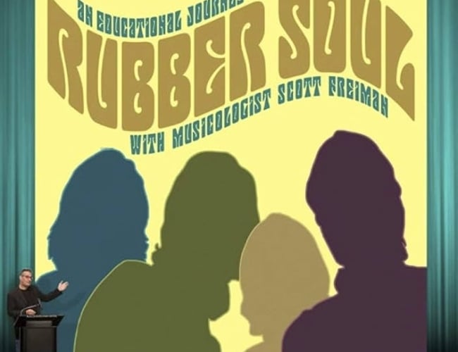 Deconstructing the Beatles: Rubber Soul on August 28, 7PM at the Roxy Theater