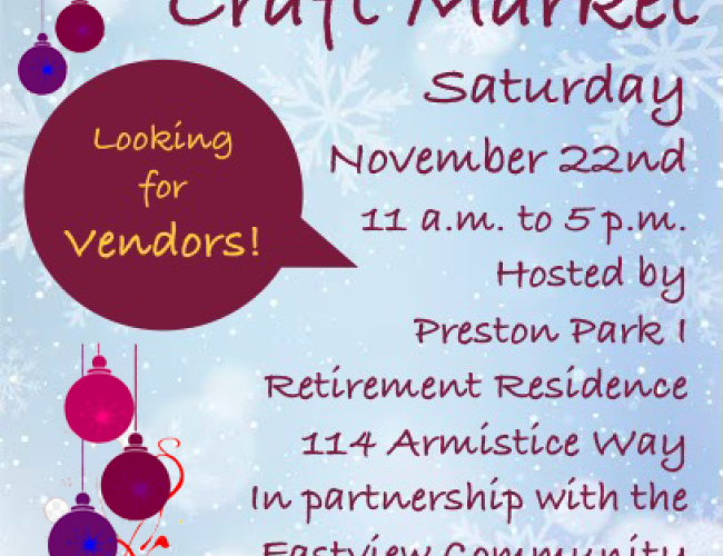 "Tis the Season" Craft Market