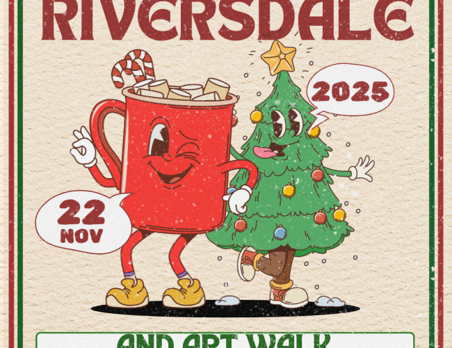 Rockin Around Riversdale and Art Walk Nov 22 2025