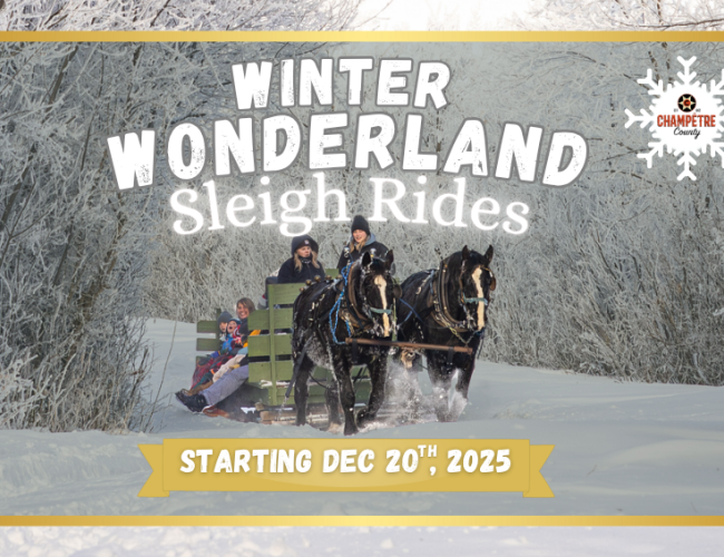 Champetre County Winter Wonderland Sleigh Rides 2025