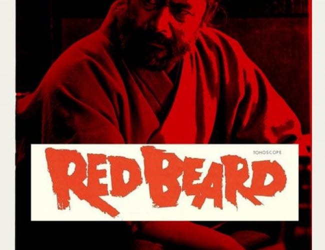 Image of actor Toshiro Mifune from the movie Red Beard. 