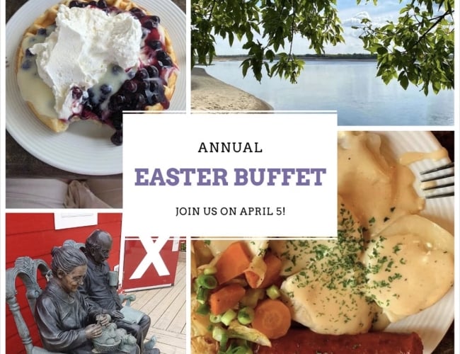 Join us for our annual Easter Buffet April 5 