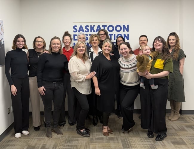 Discover Saskatoon Team Shannon Celebration