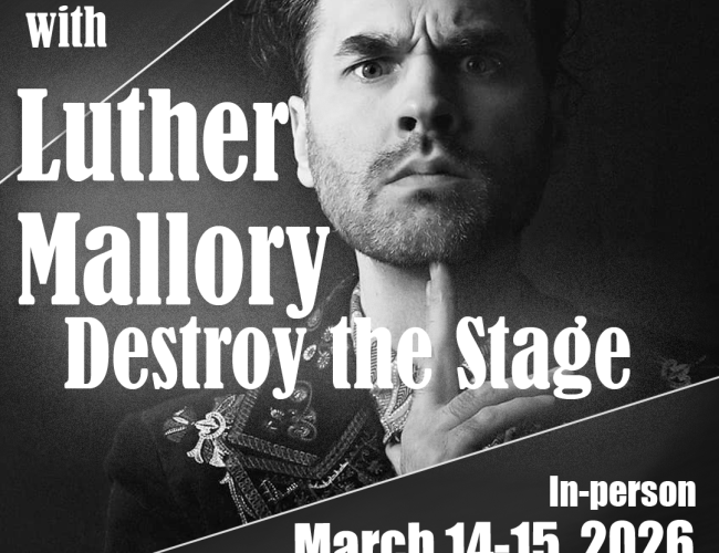 SaskMusic Performance Masterclass with Luther Mallory; In-person March 14-15, 2026 at The Refinery, Saskatoon