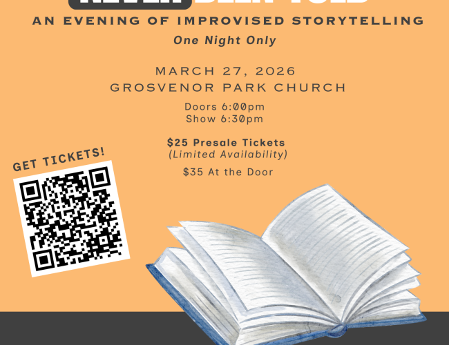 A night of fully-improvised stories