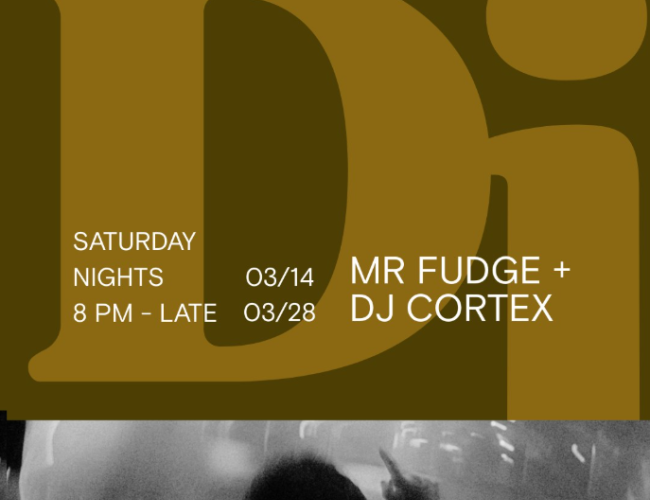 Poster for DJ nights