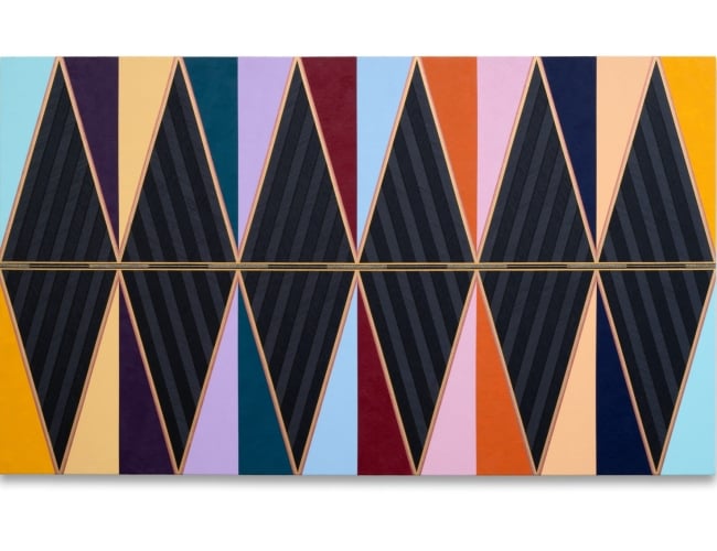 Dyani White Hawk (Sičáŋǧu Lakota), Walk With Me, 2024. Gochman Family Collection. Photo: Rik Sferra. Courtesy the artist.