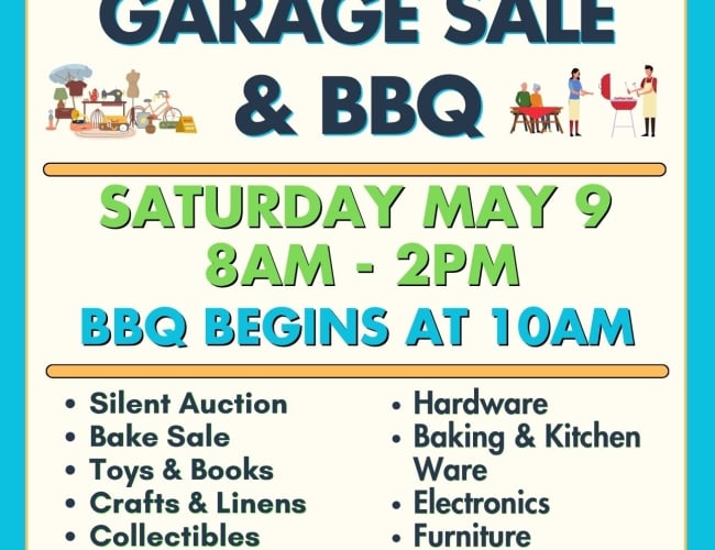 🔥🛍️ GIGANTIC GARAGE SALE & BBQ 🛍️🔥 Mark your calendars and spread the word - this is one you don’t want to miss!