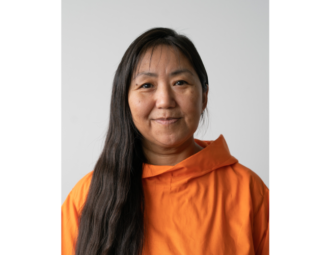 Fireside guest Lucy Tulugarjuk