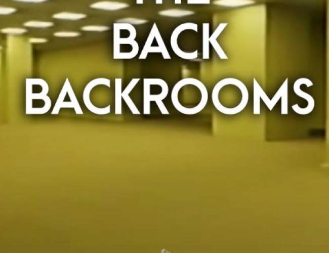 Image of an empty office space with yellow lighting.