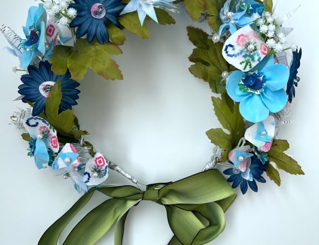 Floral wreath (vinok) example