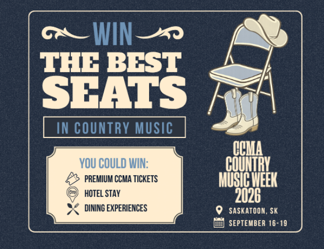 Win Tickets to the 2026 CCMAs