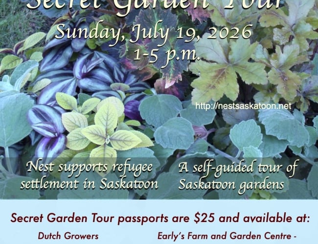 poster for Nest Secret Garden Tour
