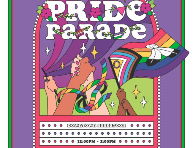 Pride parade poster
