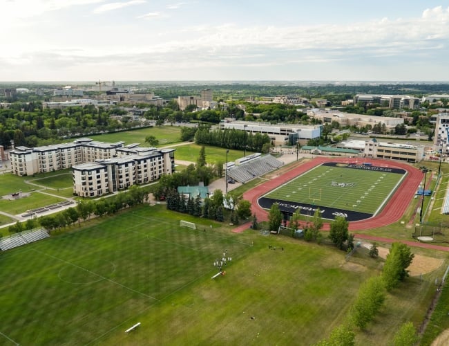 Griffiths Stadium Aerial
