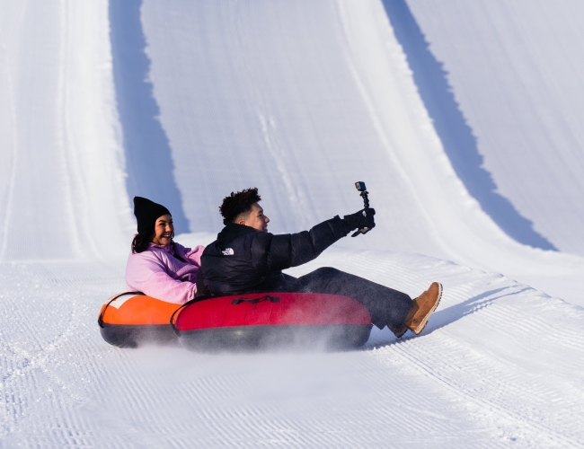 Tubing at Optimist Hill
