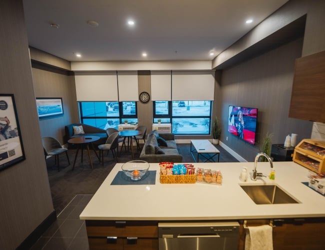 Sandman Signature Suite Accomodations