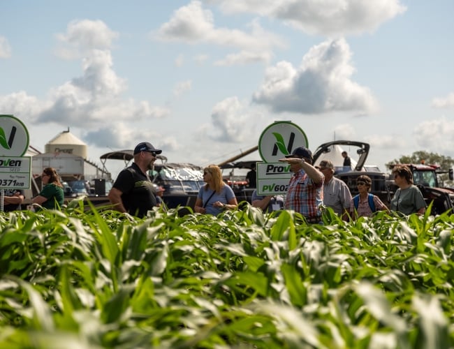 Ag In Motion Attendees in Fields