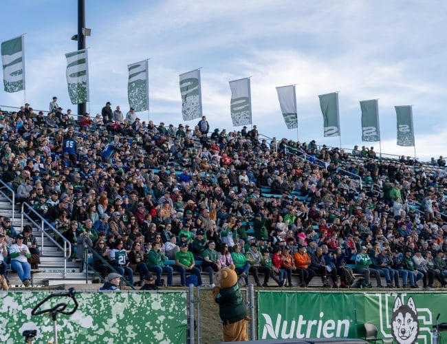 Huskies Football Crowd