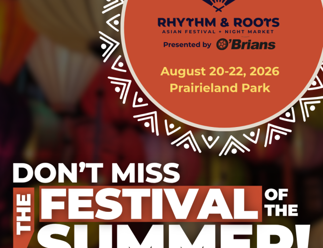 Now on it's second year, we're excited to invite you to the ultimate Asian Festival + Night Market in Saskatoon!