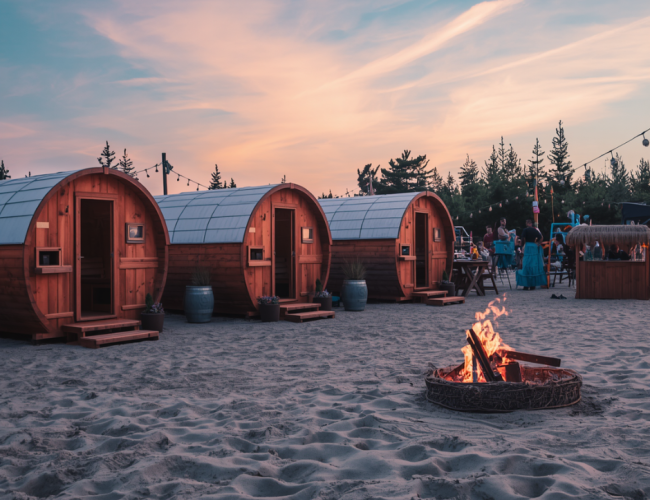 Sauna Beach Party Retreat