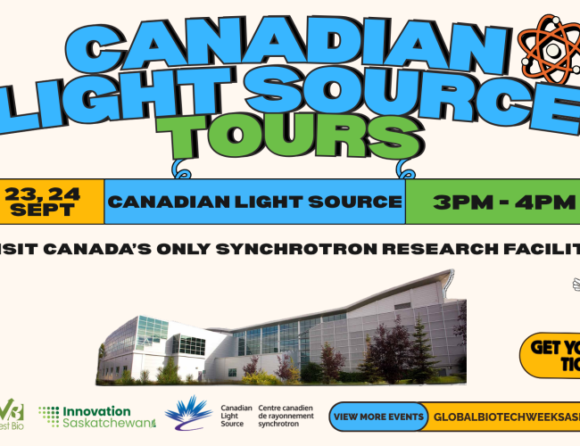 Canadian Light Source Tours Sept. 23, 24 3-4pm